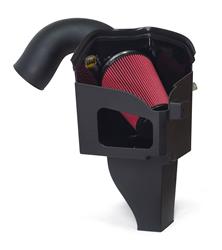 Airaid 301-259 Cold Air Intake; MXP Series; Black Plastic Tube; Red SynthaMax Filter; With Heat Shield; 5.9 L Cummins