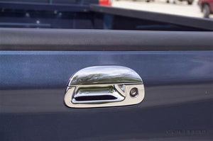 Putco 401015 Tailgate Handle Cover; Chrome Plated; ABS Plastic; With Tailgate Handle Trim; With Keyhole