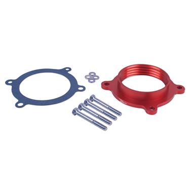 Airaid 450-603 Throttle Body Spacer; PowerAid (R); Red; Includes Gasket/ Screws/ Washers; Ford 3.5L