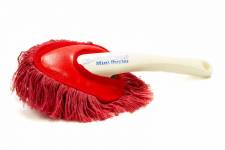 California Car Duster 62448 Car Duster; Dash Duster; 14 Inch Length; Red; Wax Treated Strands; Plastic