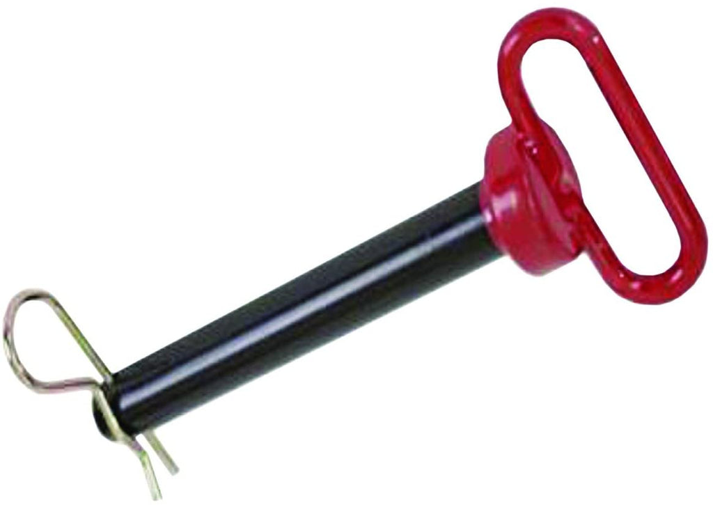 DYNALINE 66251 Head Hitch Pin, Red Handle, 1/2 by 3-5/8-Inch