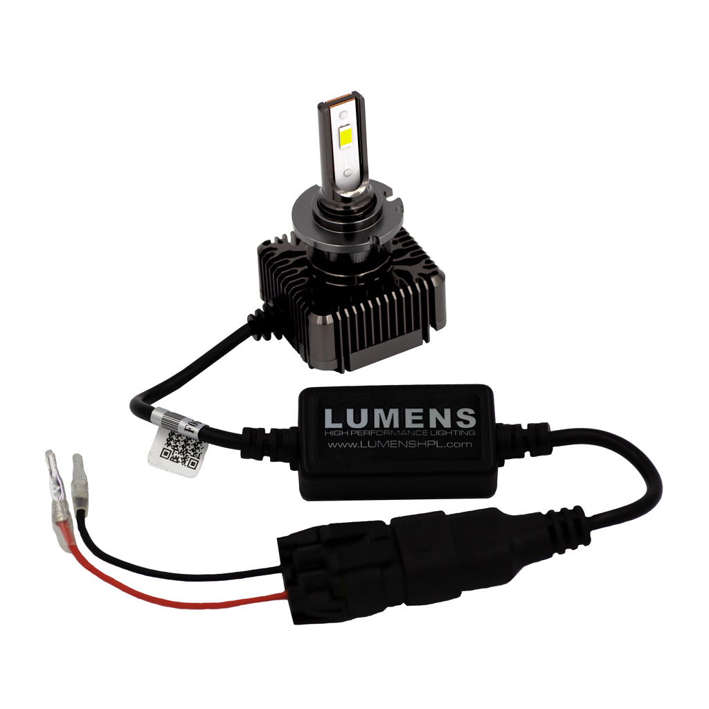 LumenHPL High Quality OE LED Replacement Bulb - Replaces ONE D2R/D2S or D4R/D4S HID Bulb