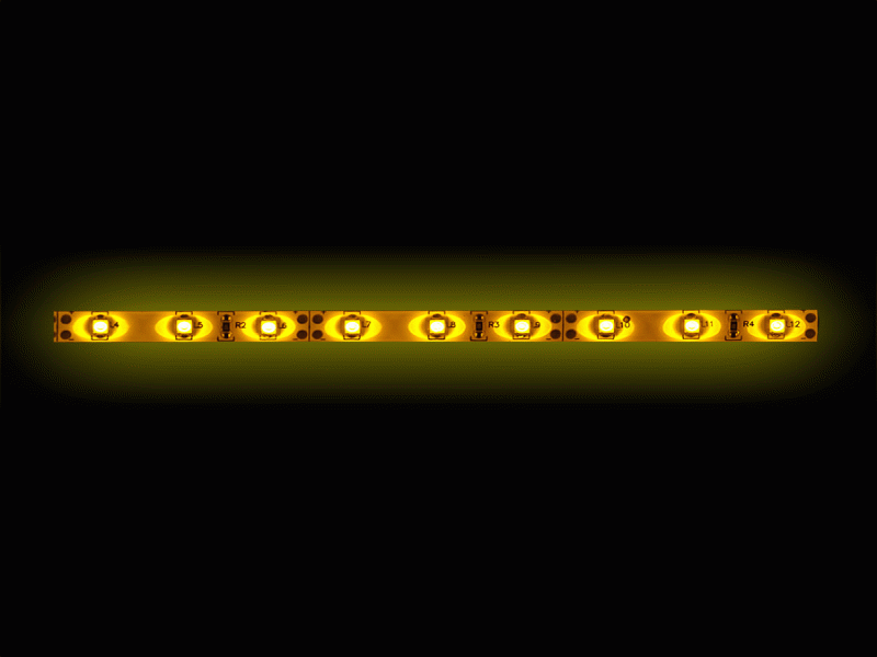 The Install Bay LED Light Strip 1 Meter Amber
