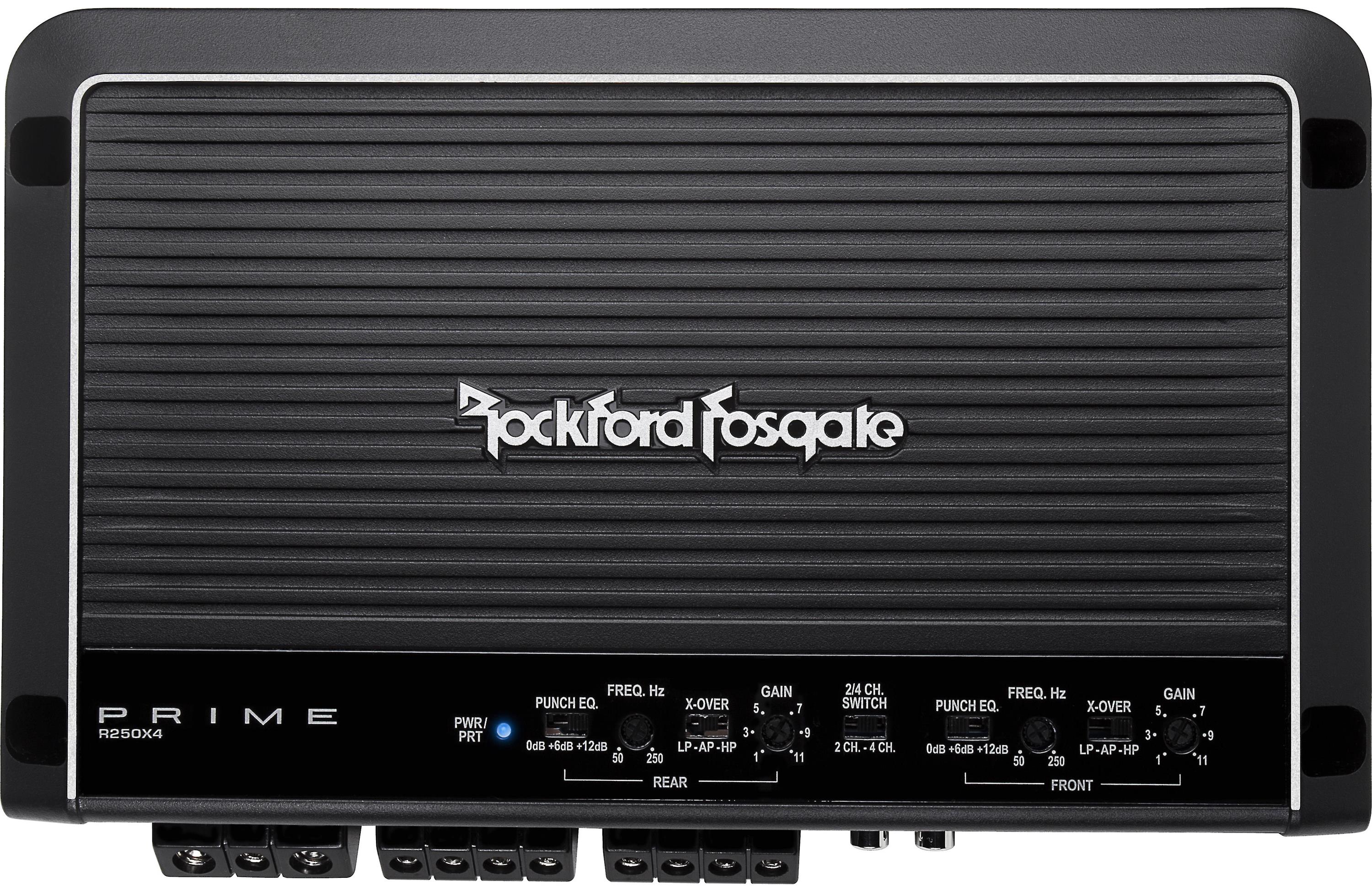 Rockford Fosgate R250X4 Prime 250 Watt 4-Channel Amplifier
