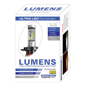 LumensHPL Ultra Bright LED Conversion - replaces H11 and Equivalent Bulb